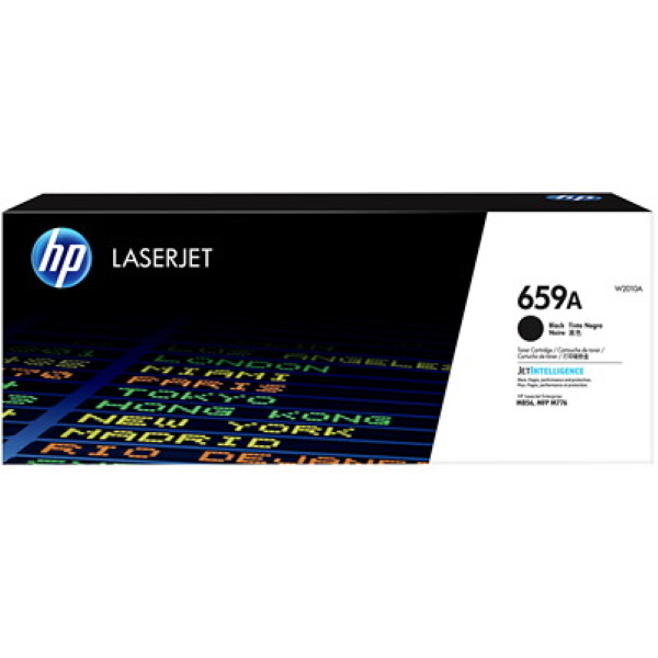 HP 659A (W2010A) Color LaserJet Enterprise M856dn/x, MFP M776dn, Flow M776zs/z Standard Yield Black Original LaserJet Toner Cartridge (16,000 Yield)
