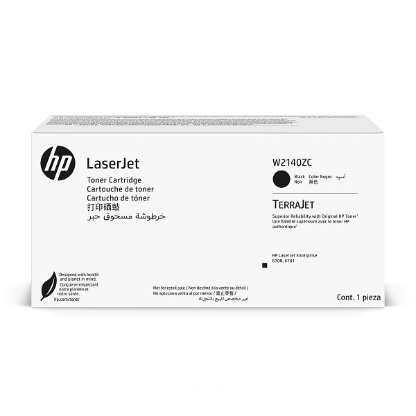 HP 214Z (W2140ZC) 6700 Ent SFP Black Contract LaserJet Toner Crtg (31000 Yield)