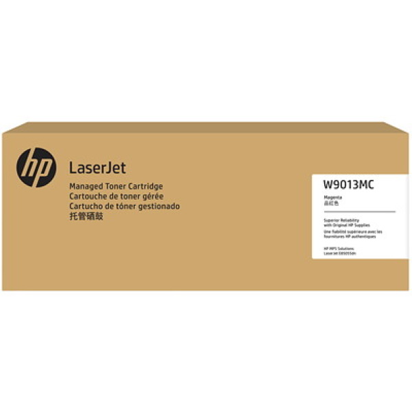 HP (W9013MC) LaserJet Managed E85055dn High Yield Magenta Original LaserJet Contract Toner Cartridge (35000 Yield)