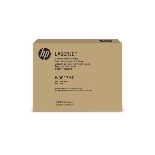 HP (W9017MC) LaserJet Managed E50045 E52545 M527 Black Toner Cartridge (22500 Yield)