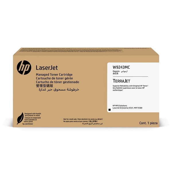 HP (W9243MC) X557 Ent SFP Magenta Managed LaserJet Toner Crtg (14000 Yield)