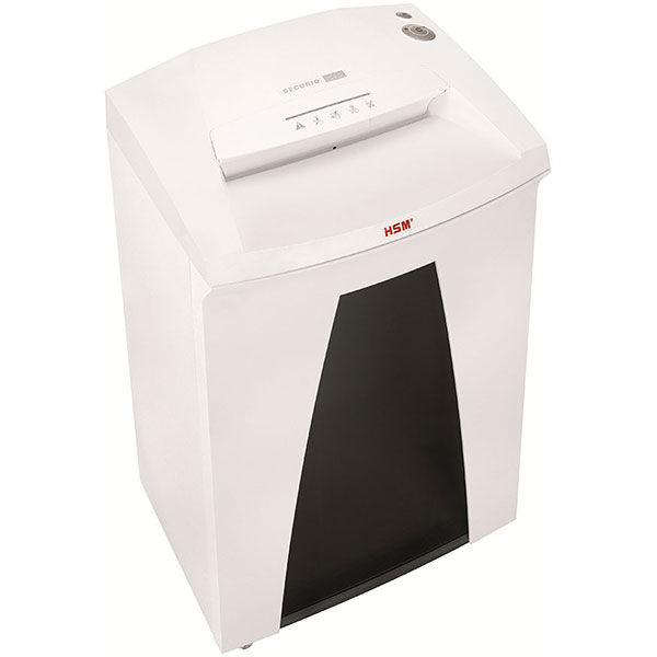 HSM Securio B32c Cross Cut Shredder (Level 3) (Sheet Cap: 19) (Shred Size: 3/16" x 1 1/8") (Throat: 12.2") (13 FPM) (Waste Capacity: 21.7 Gal) (Motor: 500W) (Staples/Paper Clips/Credit Cards/CD)