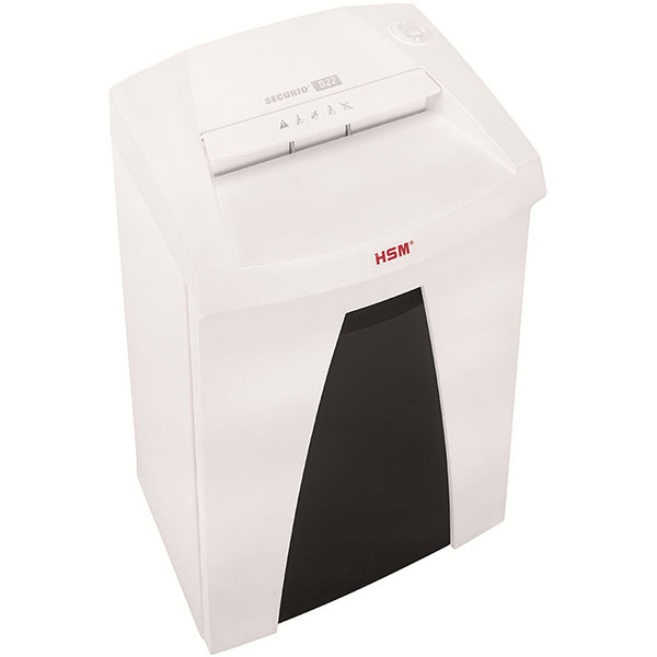 HSM Securio B22s Strip Cut Shredder (Level 2) (Sheet Capacity: 16-18) (Shred Size: 1/8") (Throat: 9.4") (16 FPM) (Waste Capacity: 8.7 Gal) (Motor: 440W) (Accepts Staples/Paper Clips/Credit Cards/CD)