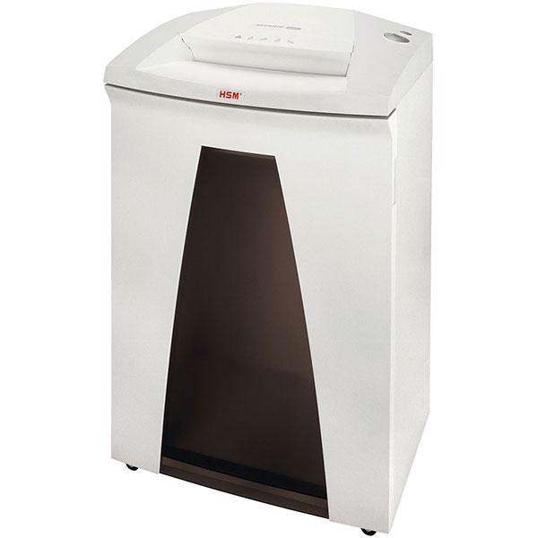 HSM Securio B34 High Security Cross Cut Shredder (Level 6) (NSA/CSS 02-01 Approved) (Sheet Capacity: 6) (Shred Size: 1/32" x 3/16") (Throat: 12.2") (15.75 FPM) (Waste Capacity: 26.4 Gal) (Motor: 590W)