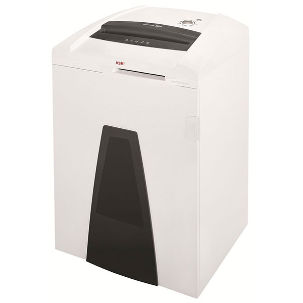 HSM Securio P44s Strip Cut Shredder (Level 2) (Sheet Cap: 63) (Shred Size: 1/8") (Throat: 16") (18 FPM) (Waste Cap: 55 Gal) (Motor: 2100W) (Staples/Paper Clips/Credit Cards/CD/DVD/USB) (Auto Oiler)