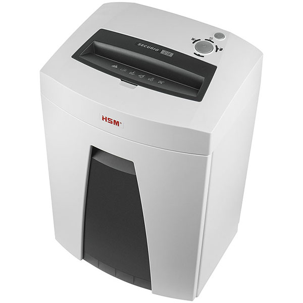HSM Securio C18s Strip Cut Shredder (Level 2) (Sheet Capacity: 14-15) (Shred Size: 1/8") (Throat: 9.1") (10.67 FPM) (Waste Capacity: 6.6 Gal) (Motor: 400W) (Accepts: Staples/Paper Clips/Credit Cards)