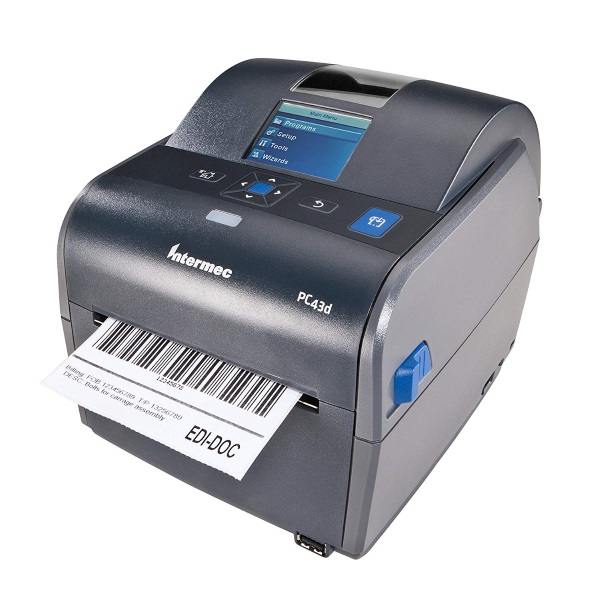 Intermec PM43d DT Mono Desktop Printer (128 MB) (8 in/s) (203 dpi) (USB) (Ethenet) (4.70" x 68") (5" Diam) (Continuous/Floodcoat/Label/Linderless/Non-Adhesive Tag/Self AdhesiveLabel) (ES)