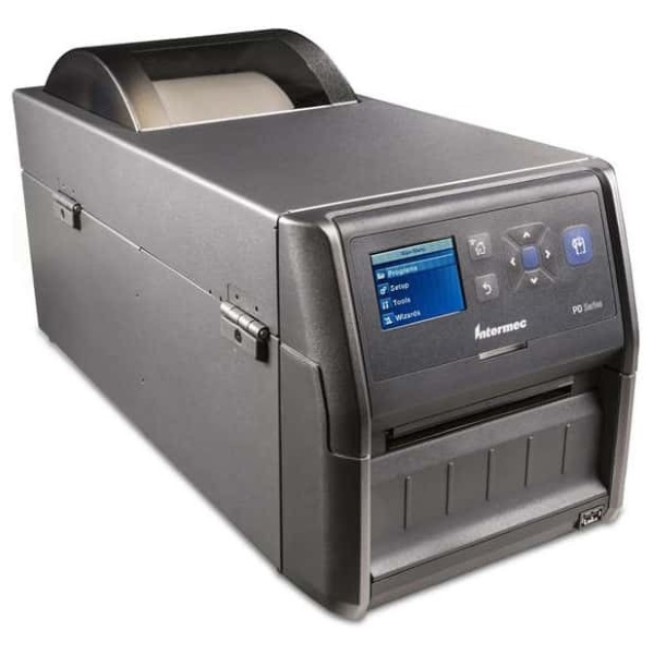 Intermec PD43 DT/TT Mono Desktop Printer (128 MB) (8 in/s) (203 dpi) (USB) (Ethenet) (Core 3") (Max Length 67.99") (Max Width 4.65") (8.39" Diam) (Energy Star)