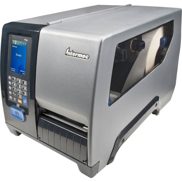Intermec PM43 DT/TT Mono Desktop Printer (128 MB) (12 in/s) (203 dpi) (USB) (Ethenet) (Core 3") (Max Width 4.50") (8.38" Diam) (Energy Star)