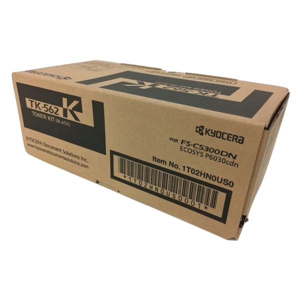 Kyocera (TK-562K) FS-C5300DN, 5350DN Black Toner Cartridge (12,000 Yield)