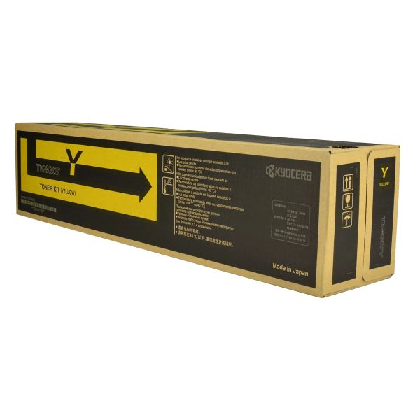 Kyocera (TK-8307Y) TASKalfa 3050ci, 3550ci Yellow Toner Cartridge (15,000 Yield)