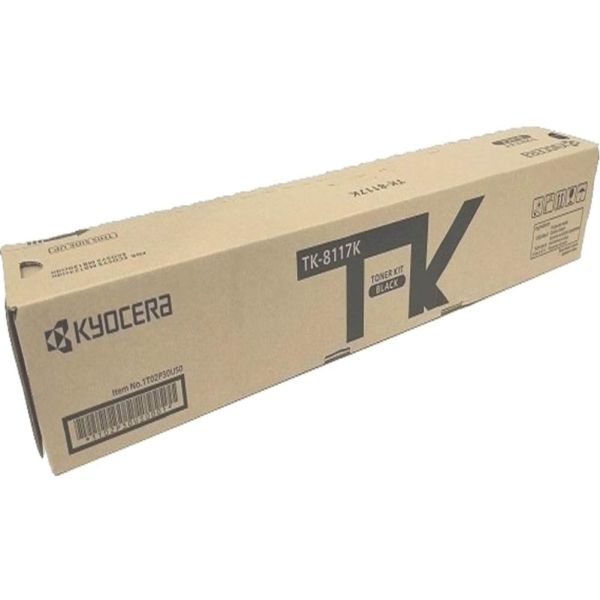 Kyocera (TK-8117K) ECOSYS M8124cidn, M8130cidn Black Toner Cartridge (12,000 Pages)