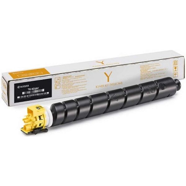 Kyocera (TK-8337Y) TASKalfa 3252ci Yellow Toner Cartridge (15,000 Yield)