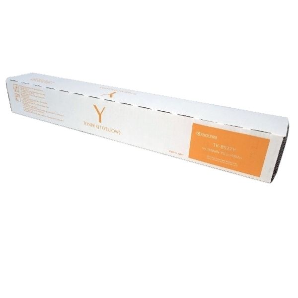 Kyocera (TK-8527Y) TASKalfa 3552ci, 3553ci, 4052ci, 4053ci Yellow Toner Cartridge (15,000 Yield)