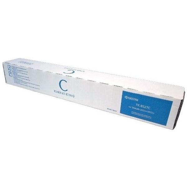 Kyocera (TK-8527C) TASKalfa 3552ci, 3553ci, 4052ci, 4053ci Cyan Toner Cartridge (15,000 Yield)