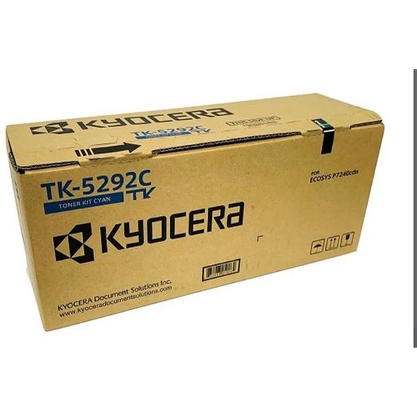 Kyocera (TK-5292C) ECOSYS P7240cdn Cyan Toner Cartridge (13,000 Yield)