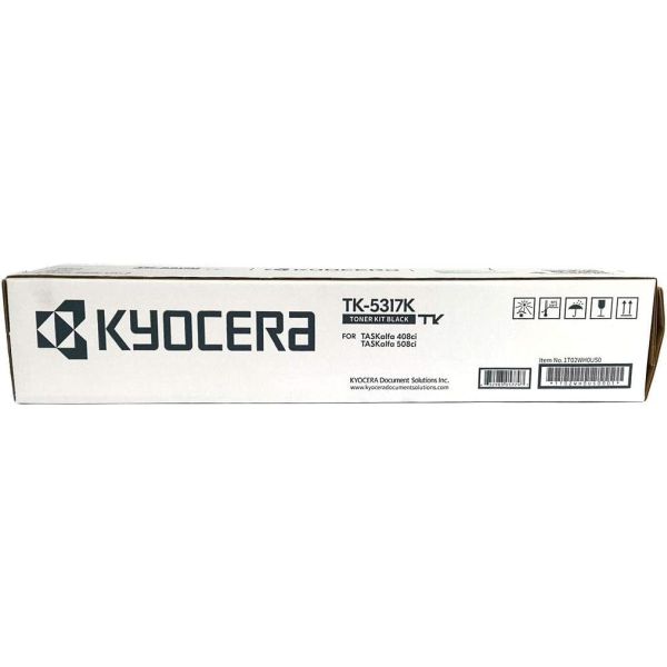 Kyocera (TK-5317K) TASKalfa 508ci, 408ci Black Toner Cartridge (24,000 Yield)