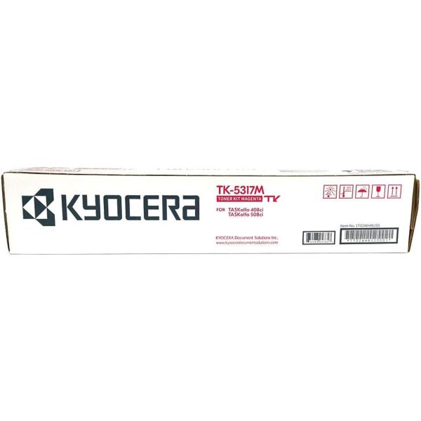 Kyocera (TK-5317M) TASKalfa 508ci, 408ci Magenta Toner Cartridge (18,000 Yield)