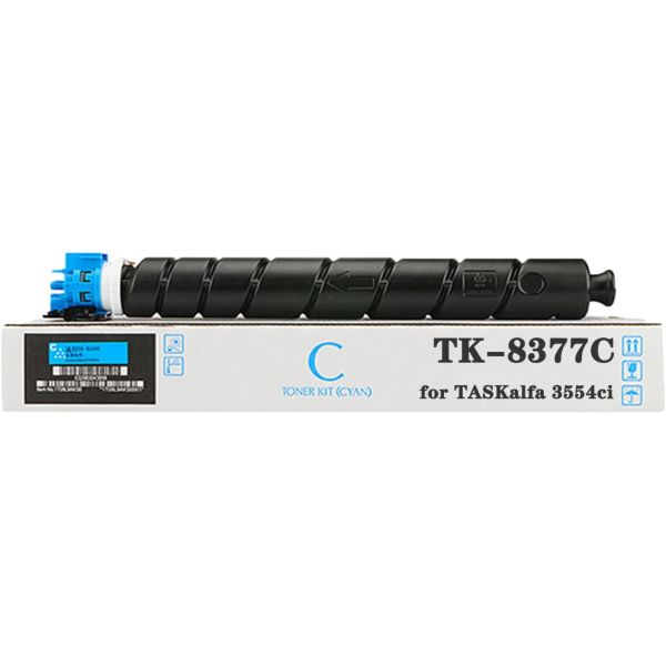 Kyocera (TK-8377C) TASKalfa 3554ci Cyan Toner Cartridge (20,000 Yield)