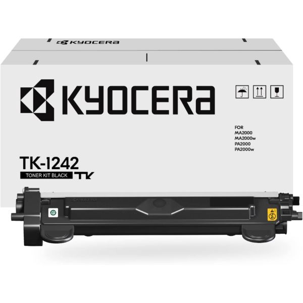 Kyocera (TK-1242) MA2000w, PA2000w Black Toner Cartridge (1,500 Yield)