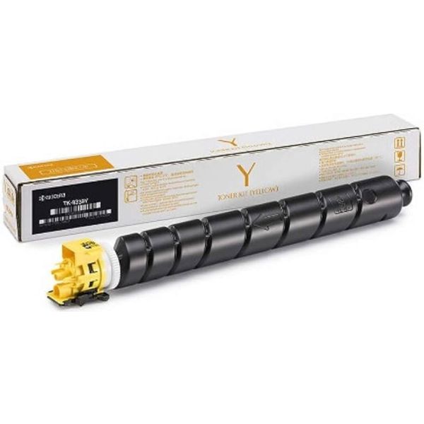Kyocera (TK-8367Y) TASKalfa 2554ci Yellow Toner Cartridge (12,000 Yield)