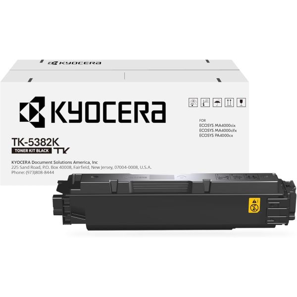 Kyocera (TK-5382K) MA4000cix, MA4000cifx Black Toner Cartridge (13,000 Yield)