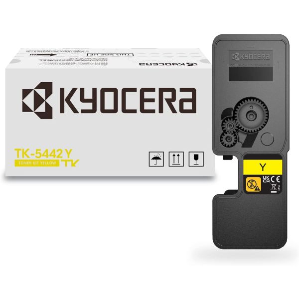 Kyocera (TK-5442Y) MA2100cwfx, PA2100cwx Yellow Toner Cartridge (2,800 Yield)