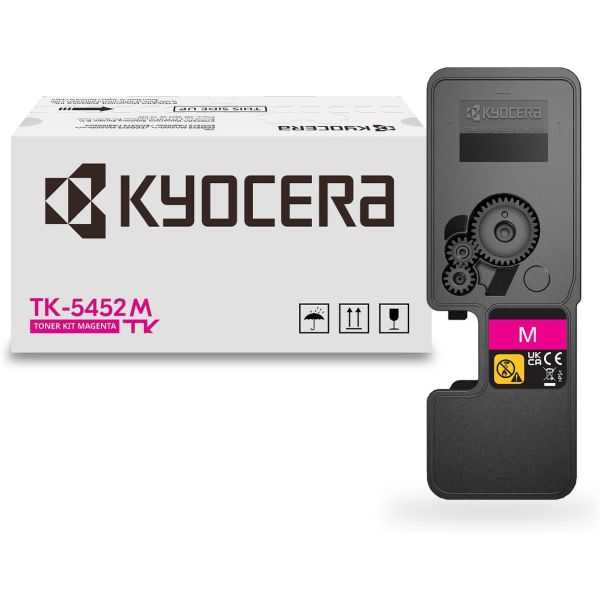 Kyocera (TK-5452M) MA2600cwfx, MA2600cwfx, MA2600cwx, PA2600cwx, PA2600cx Magenta Toner Cartridge (3,200 Yield)
