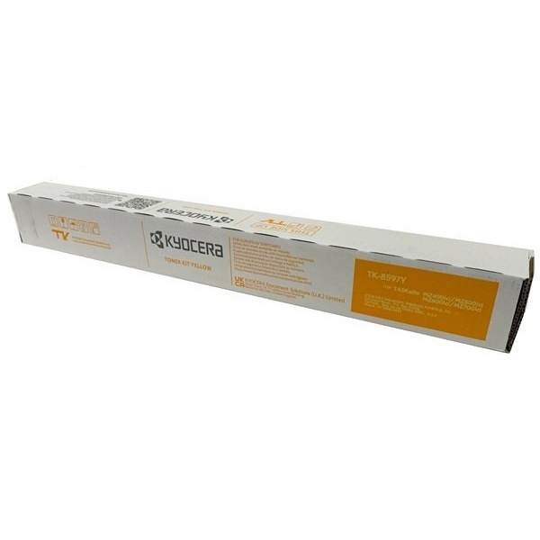 Kyocera (TK-8597Y) MZ7001ci, MZ6001ci, MZ5001ci, MZ4001ci Yellow Toner Cartridge (24,000 Yield)