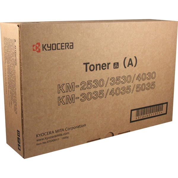 Kyocera KM-2530, 3035, 3530, 4030, 4035, 5035 Toner Cartridge (1,900 gm) (34,000 Yield)