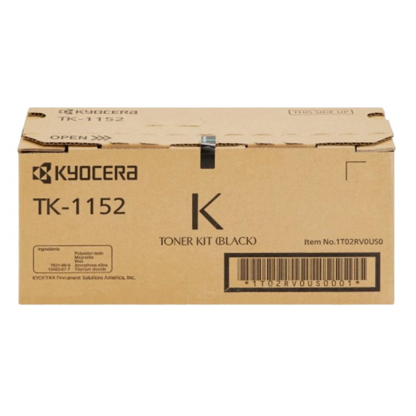 Kyocera (TK-1152) ECOSYS M2635dw, P2235dw Black Toner Cartridge (3,000 Yield)