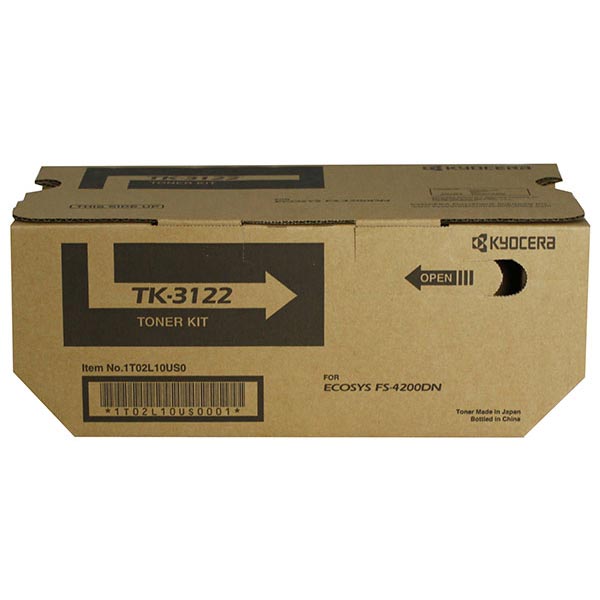 Kyocera (TK-3122) ECOSYS M3550idn FS-4200DN Toner Cartridge + Waste Container (21000 Yield)