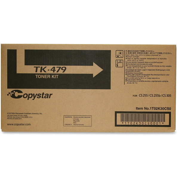 Kyocera (TK-479) CS 255 305 Toner Cartridge (Same as Kyocera 1T02K30CS0) (15000 Yield)