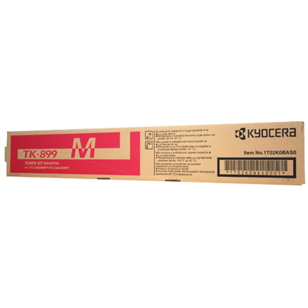 Kyocera (TK-899M) CS 205c 255c Magenta Toner Cartridge (6000 Yield)