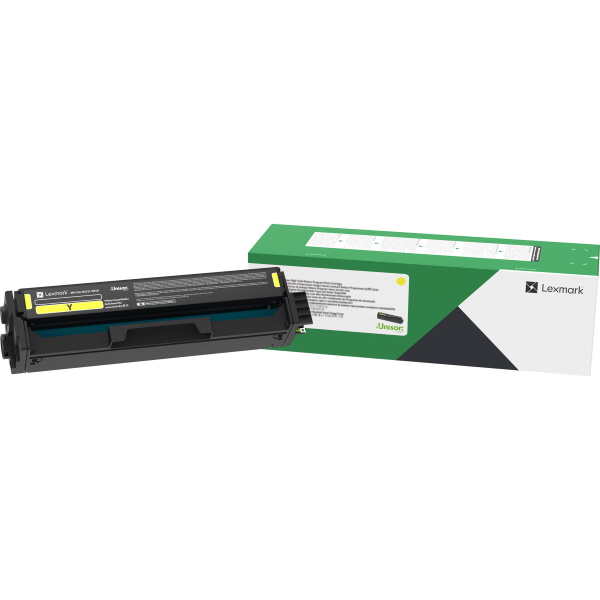 Lexmark CS431dw, CX431adw Yellow Extra High Yield Return Program Toner Cartridge (6,700 Yield)