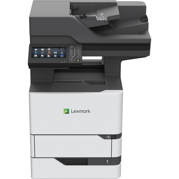 Lexmark MX721ade Mono Laser Printer (65 ppm) (2048 MB) (1200  x 1200 dpi) (Duplex) (300,000 Duty) (USB) (Ethernet) (p/c/s/f) (550 Input) (100 MPT) (200 ADF) (Touchscreen) (HW No Free Freight)