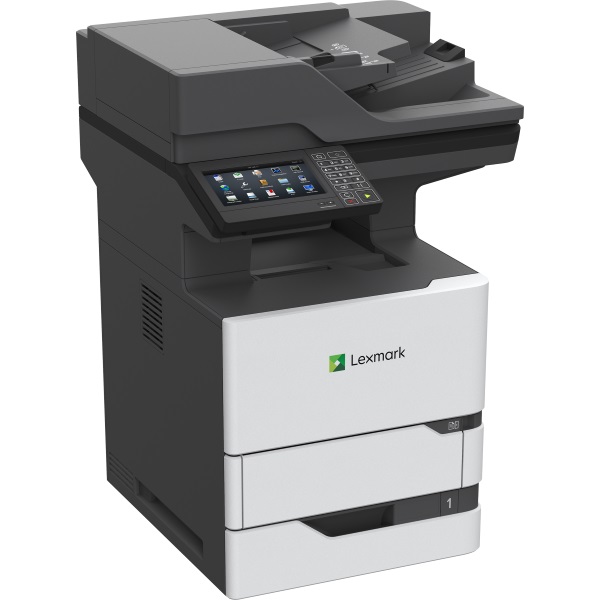 Lexmark MX721adhe Mono Laser MFP (65 ppm) (2 GB) (Duplex) (300,000 Duty) (p/c/s/f) (Duplex) (USB) (Ethernet) (550 Sheet Input Tray) (100 MPT) (200 Sheet ADF) (Touchscreen) (Heavyweight Item)