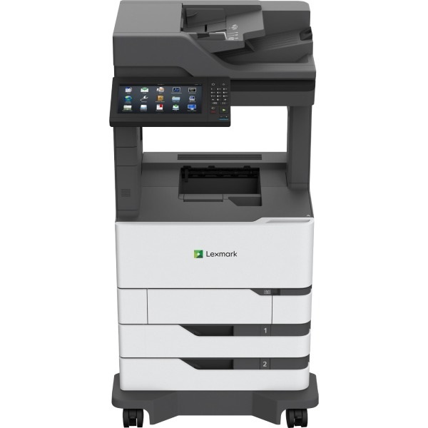 Government Lexmark MX826ade Mono Laser MFP (CAC) (70 ppm) (2 GB) (8.5" x 14") (Duty Cycle 350000) (p/c/s/f) (Duplex) (USB) (Ethernet) (1200 Sheet Input) (ADF) (Touchscreen) (HW No Free Freight)