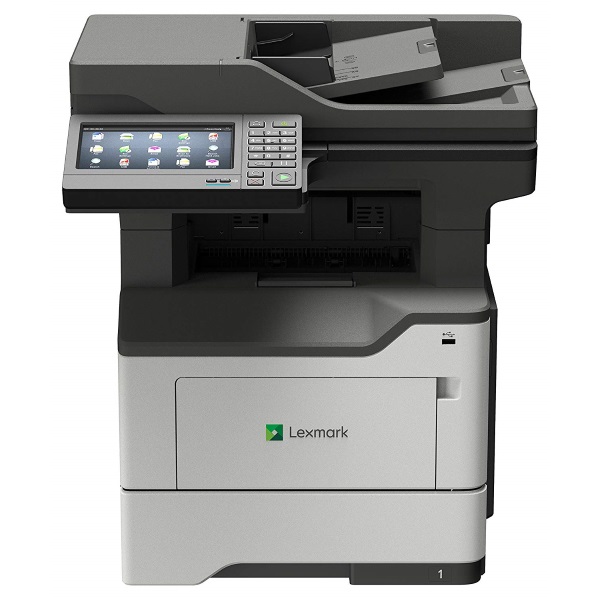 Lexmark MX622adhe Mono Laser Printer MFP 620 (1.2 GHz) (2 GB) (50 ppm) (1200 X 1200 dpi) (175000 Duty Cycle) (Duplex) (USB) (Ethernet) (p/c/s/f) (550 Sheet Input) (100 Sheet MPT) (Energy Star)