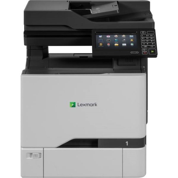 Government Lexmark CX725de Color Laser MFP (CAC) (50 ppm) (2.5 GB) (Duty Cycle 150000 Pages) (p/s/c/f) (Duplex) (USB) (Ethernet) (Touchscreen) (650 Sheet Input Cap) (HW No Free Freight)
