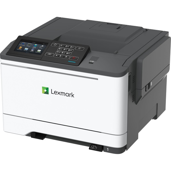 Lexmark CS622de Color Laser Printer (40 ppm) (1 GHz) (1 GB) (8.5" x 14") (1200 x 1200 dpi) (Max Duty Cycle 100000 Pages) (Duplex) (USB) (Ethernet) (Touchscreen) (250 Sheet Input)