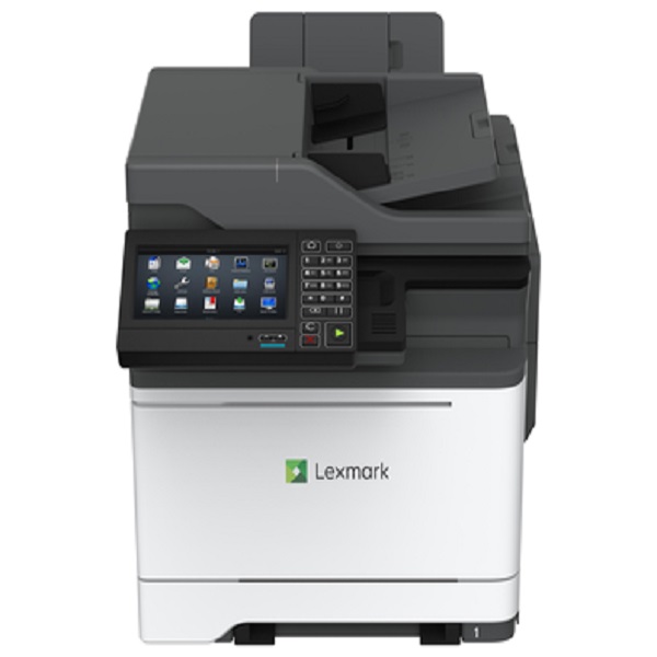 Lexmark CX625ade Color Laser MFP (40 ppm) (1200 MHz) (2048 MB) (1200 x 1200 dpi) (Duplex) (100000 Duty Cycle) (USB) (Ethernet) (p/c/s/f) (250 Sheet Input) (100 ADF) (Touchscreen) (Energy Star)