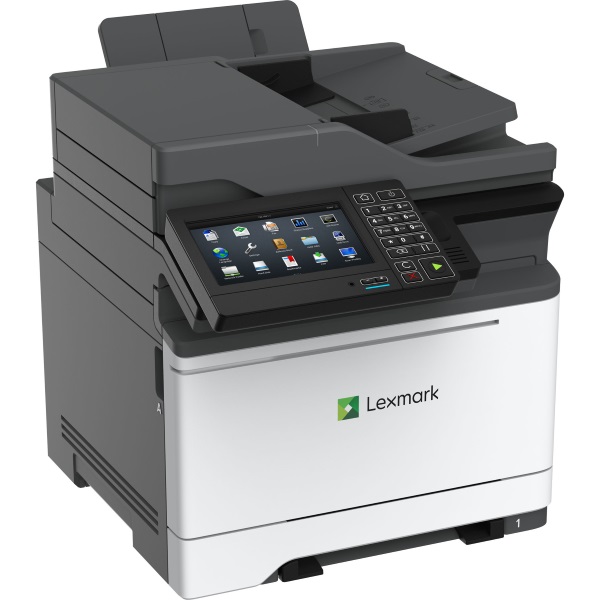 Lexmark CX625adhe Color Laser MFP (40 ppm) (2 GB) (1200 x 1200 dpi) (8.5" x 14") (Duty Cycle 100000 Pages) (p/c/s/f) (Duplex) (USB) (Ethernet) (Touchscreen) (250 Sheet Input) (100 Sheet ADF)