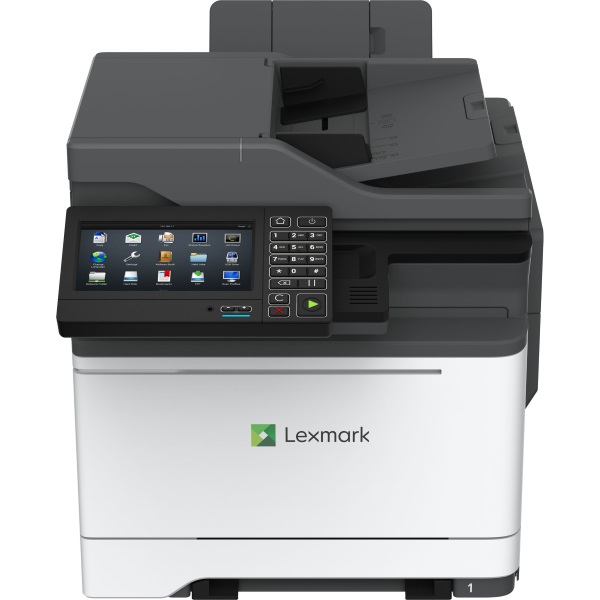 Government Lexmark CX625ade Color Laser MFP with CAC (40 ppm) (1200 MHz) (2048 MB) (1200 x 1200 dpi) (Duplex) (100000 Duty Cycle) (USB) (Ethernet) (p/c/s/f) (250 Sheet Input) (100 ADF) (Touchscreen)