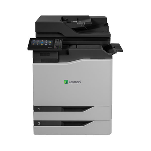 Lexmark CX820dtfe Color Laser MFP (52 ppm) (Duty Cycle 200000 Pgs) (p/s/c/f) (Duplex) (Ethernet) (Touchscreen) (3 x 550 Sheet Input Tray) (100 Sheet MPT) (HW No Free Freight) (Direct Ship from Mfr)