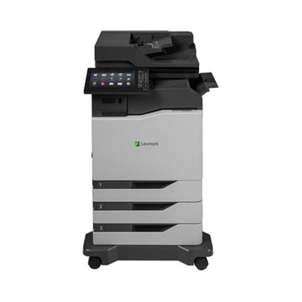 Lexmark CX825dtfe Color Laser MFP (55 ppm) (Duty Cycle 250000) (p/s/c/f) (Duplex) (USB) (Ethernet) (Touchscreen) (3 x 550 Sheet Tray) (100 Sheet MPT) (HW No Free Freight) (Direct Ship from Mfr)