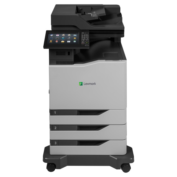 Government Lexmark CX825dte Color Laser MFP (CAC) (55 ppm) (2 GB) (Duty Cycle 250000) (p/s/c/f) (Duplex) (Ethernet) (Touchscreen) (3 x 550 Sheet Tray) (100 Sheet MPT) (HW No Free Freight)