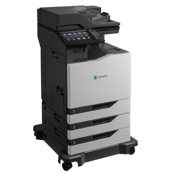 Government Lexmark CX825dte Color Laser MFP (220V) (55 ppm) (2 GB) (Duty Cycle 250000) (p/s/c/f) (Duplex) (Ethernet) (Touchscreen) (1650 Sheet Input) (HW No Free Freight)