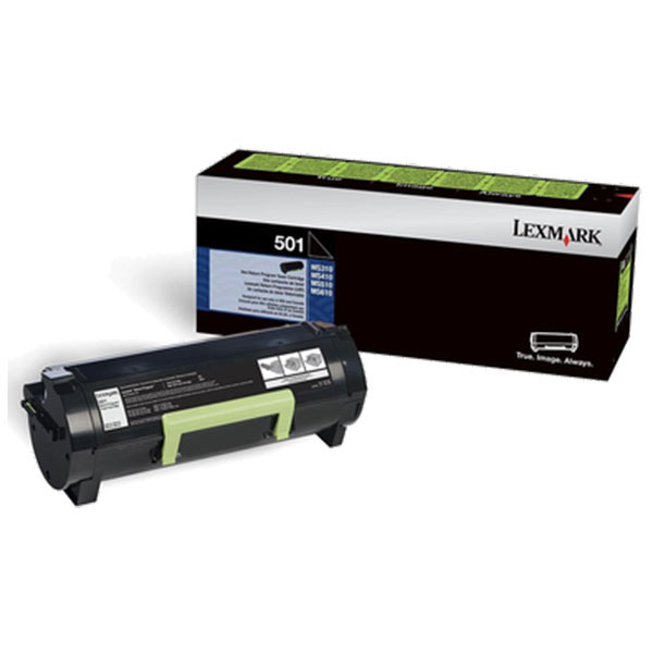 Lexmark (500UG) MS510, MS610 Ultra High Yield Return Program Toner Cartridge for US Government (20,000 Yield) (TAA Compliant Version of 50F0UA0)