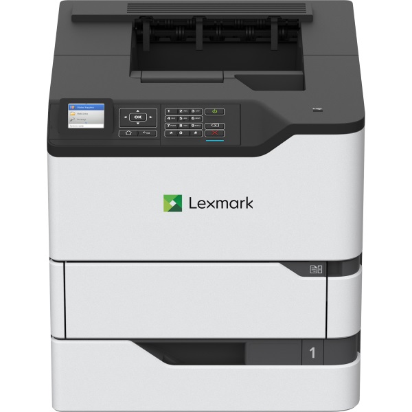 Government Lexmark MS823dn Mono Laser Printer (65 ppm) (1 GHz) (512 MB) (1200 x 1200 dpi) (8.5" x 14") (Max Duty Cycle 300000 Pages) (Duplex) (USB) (Ethernet) (550 Sheet Input) (100 MPT)